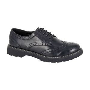 Boulevard Womens/Ladies Matte PU Brogues / Black